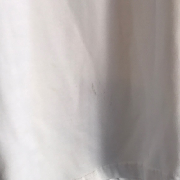 White Pull Over with Collar, Zipper,&Black Stripes - Picture 5 of 7